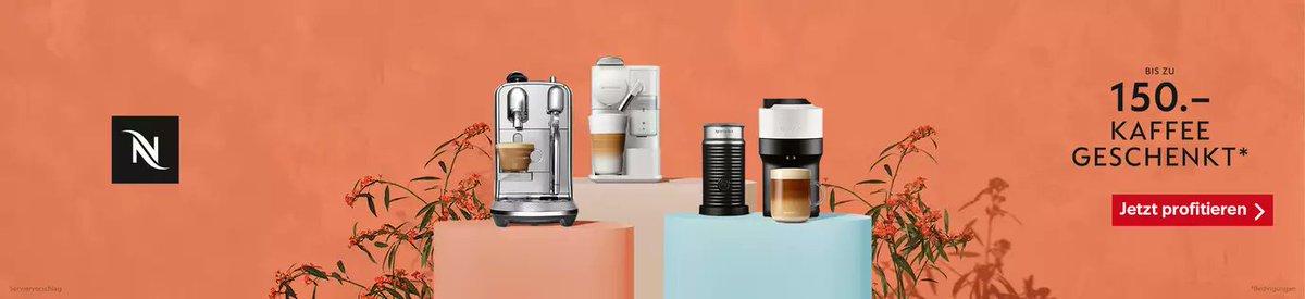 gutscheine_ch's tweet image. #Nettoshop.ch – CHF 150 #Gutschein - beim Kauf einer Nespresso Maschine gibt es aussergewöhnlichen Kaffee im Wert von bis zu Fr. 150.- geschenkt; gültig bis 04.06.2023 - bit.ly/2N0wOGF