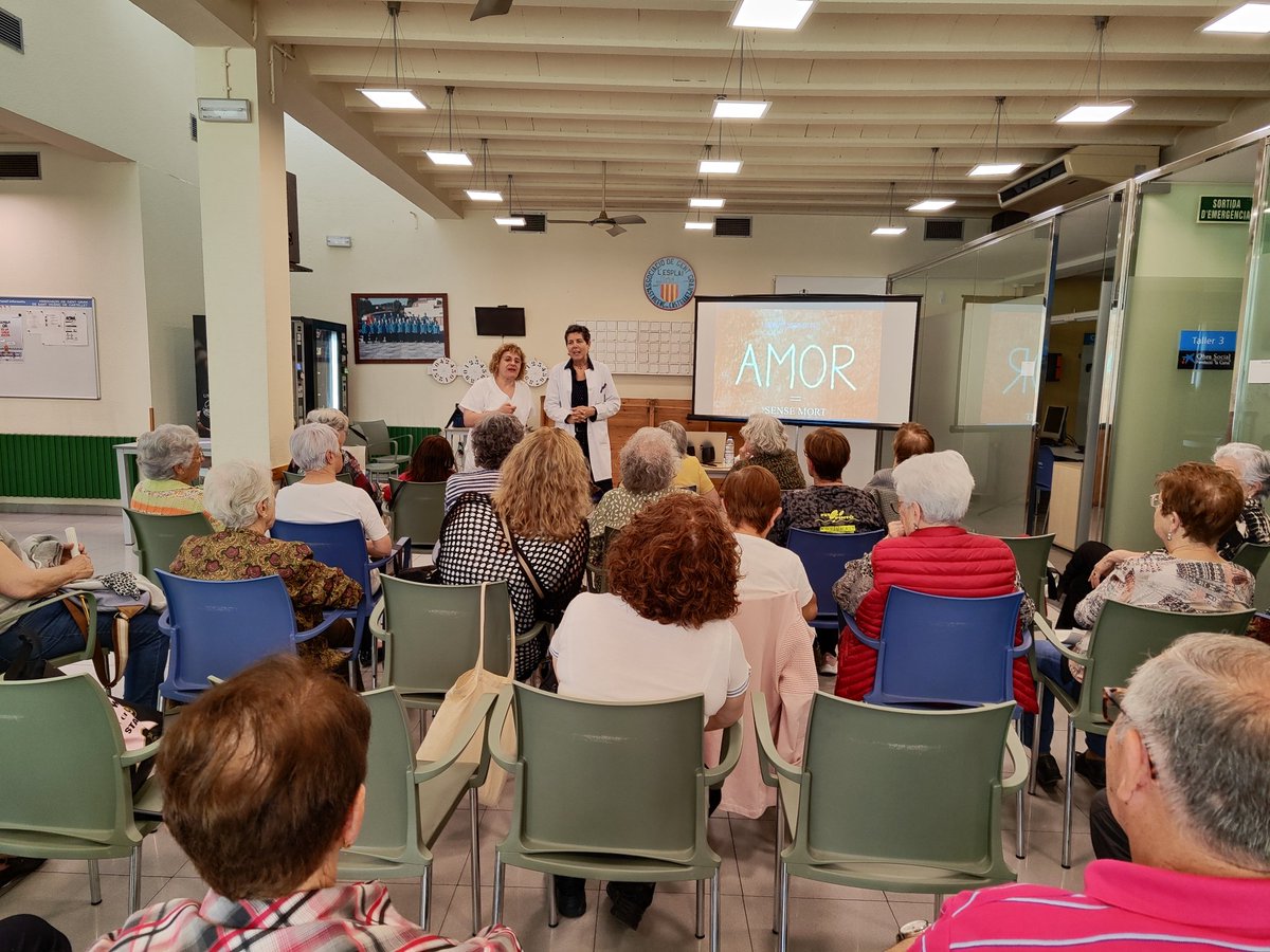 Eva Torra Escarrer (@evatorrae) on Twitter photo Penúltima sessió d aquesta edició de #EscoladeSalut de <a href="/SVCastellet/">SVCastellet</a> on hem parlat sobre "la mort" amb la directora de l EAP @estherbaena11m
<a href="/Cadia12345/">Cadia</a> <a href="/icscatcentral/">ICS Catalunya Central</a> <a href="/icscat/">ICS. Generalitat</a> Penúltima sessió d aquesta edició de #EscoladeSalut de <a href="/SVCastellet/">SVCastellet</a> on hem parlat sobre "la mort" amb la directora de l EAP @estherbaena11m
<a href="/Cadia12345/">Cadia</a> <a href="/icscatcentral/">ICS Catalunya Central</a> <a href="/icscat/">ICS. Generalitat</a>