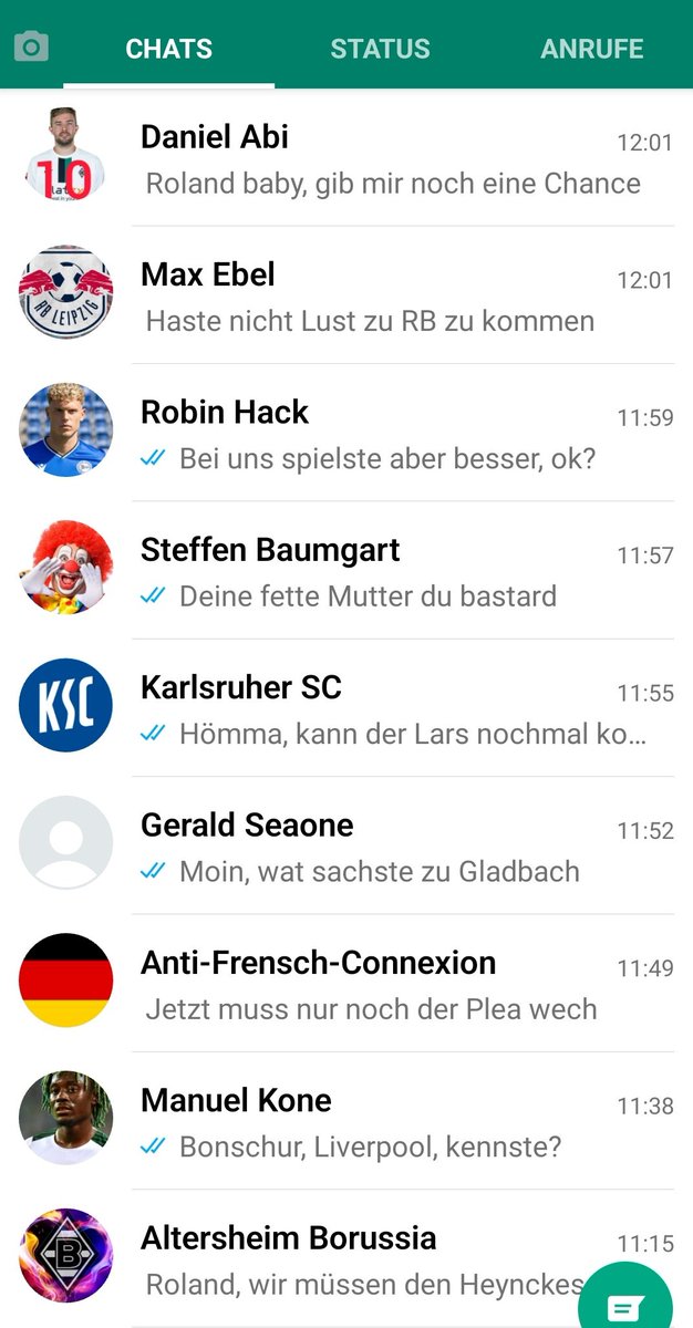 BorussiaLukas's tweet image. Unfassbar, Chats von Roland Virkus wurden heute morgen geleakt. 

#Farke #Virkus #BMG