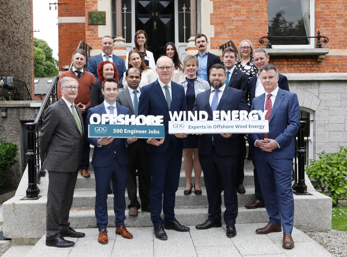 IDAIRELAND's tweet photo. Global offshore wind energy consultancy firm @GDGeosolutions announced its plans to establish a new #Engineering Hub to serve growing demand for its services. The company is currently headquartered in #Dublin. Learn more: https://t.co/3noiP1WwF0 https://t.co/xOSNTtp9k7