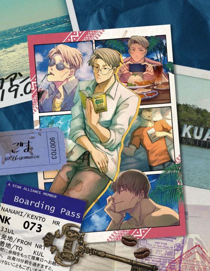 💙 𝑺𝒖𝒎𝒎𝒆𝒓 𝑯𝒐𝒍𝒊𝒅𝒂𝒚𝒔 𝒊𝒏 𝑲𝒖𝒂𝒏𝒕𝒂𝒏

🏝 <엽서> 도안을 공개합니다•°*

• お時間を割いていただいたごま様(@ 96gomaice)に誠にありがとうございます。💛

#이제껏_흘려보낸_나나미의_시간을_되찾아줄게
#한_페이지씩_되돌려질_너의_청춘을_위해
#그래_쿠안탄이_좋겠어