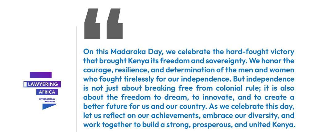 Happy Madaraka day!😃