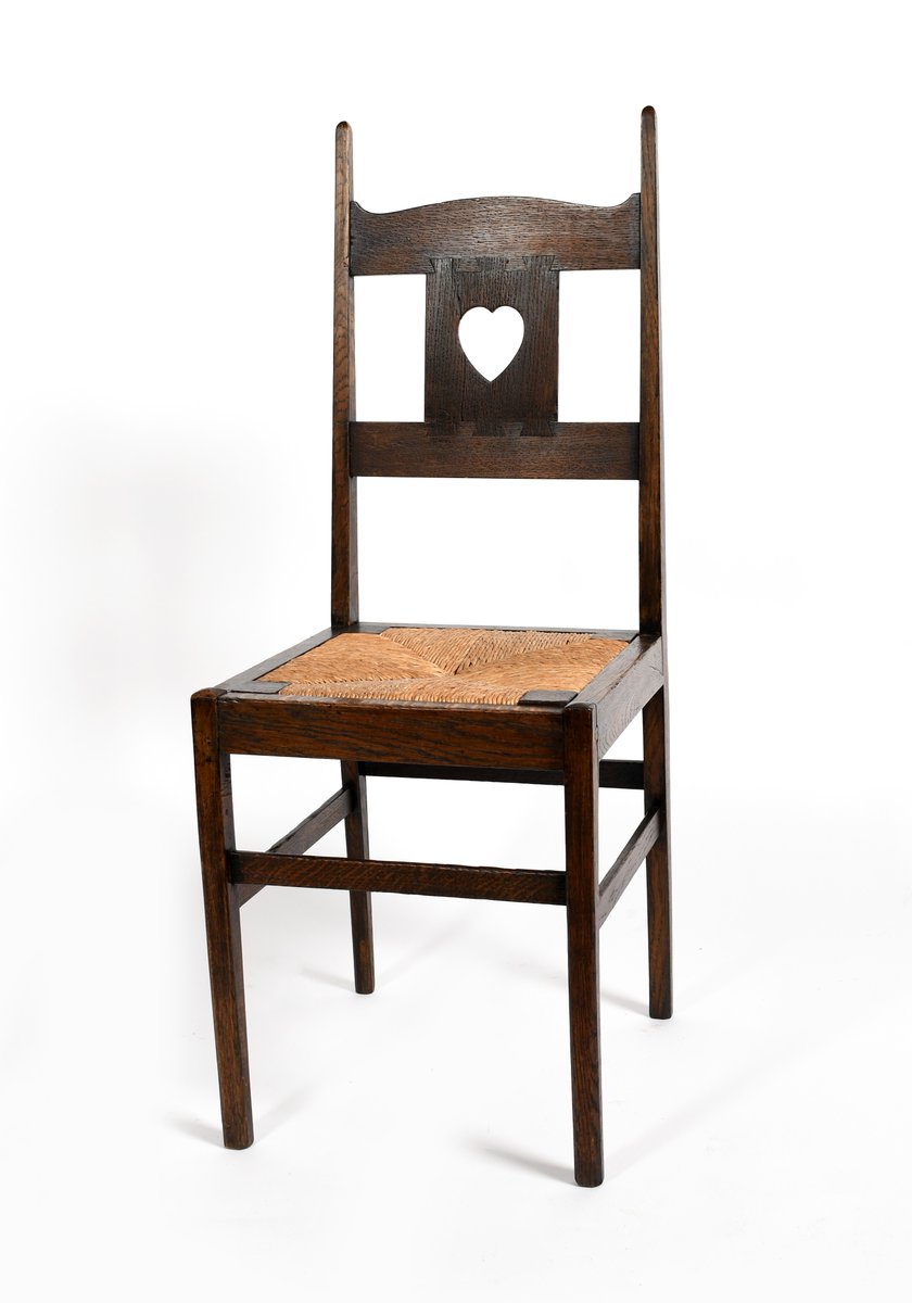 To raise funds for our work the Society is selling a Voysey Chair.  For auction in Woolley and Wallis' next Fine Arts and Crafts Sale on 21 June 2023, at 10:00 am. The catalogue is live online from today, 1 June, on the link bit.ly/3WZ0jNT
#antiquesforsale #Victorian