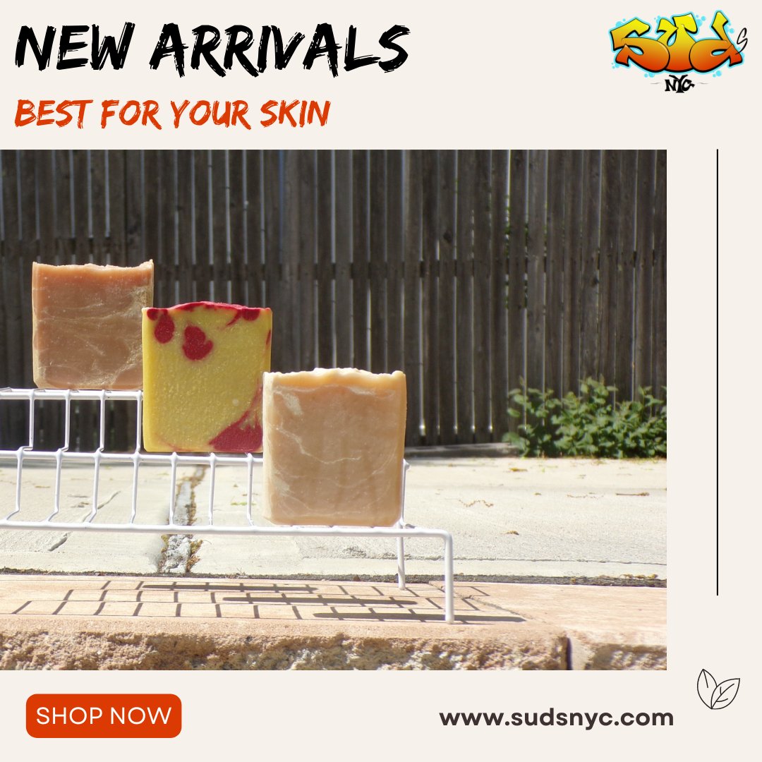 We have recently added organic and natural bar soaps to our collection. Formulated to provide relief from dry skin conditions such as eczema, psoriasis etc. Shop now! 📷 

Order now: sudsnyc.com

#soapbars #organicsoap #naturalsoapbars #bodysoap #therealsdusnyc