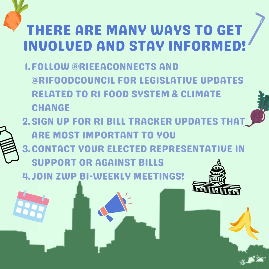 ZWP has resources available to help you track legislative updates and sample testimony emails for bills that are most important to you! Check out our website and sign up for email updates on upcoming events.