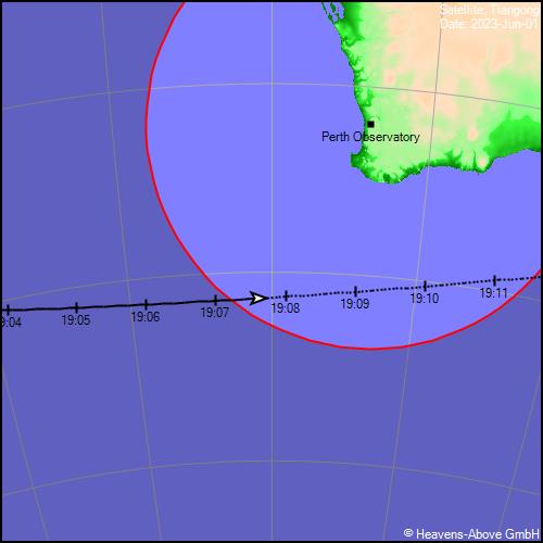 #Perth #WA the Chinese Tiangong Space Station will fly over at 7:07 pm

#perthnews #perthevents #wanews #communitynews #westernaustralia #perthlife #perthtodo #perthhappenings