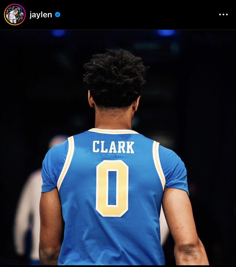 Welp @ucla <a href="/themightybruins/">The Mighty Bruins</a> <a href="/dailybruin/">Daily Bruin</a> <a href="/UCLA/">UCLA</a>MBB it’s official. Clark out!!  Always a Bruin for life. 
💙💛