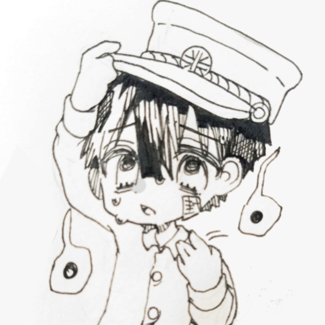 #地縛少年花子くん
宁宁扎头发
【鬼也会热吗(?)】