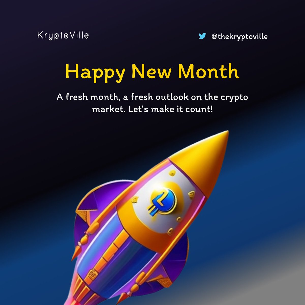 Happy June, fellow hodlers! May this month be marked by bullish trends and satisfying returns.💚🚀

#KryptoVille