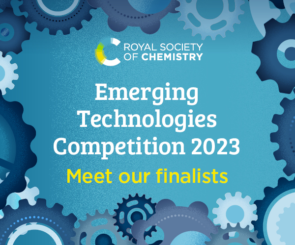 RoySocChem's tweet photo. 🌟 Exciting news! We're thrilled to unveil all 24 finalists of the 2023 Emerging Technology Competition. Join us in London on 11 July to witness the future of chemistry-led innovations. 

Discover the finalists on our webpage: https://t.co/RRkfNHWEgq #RSCIndustry #RSCEmergingTech https://t.co/tHUQAzmtFG