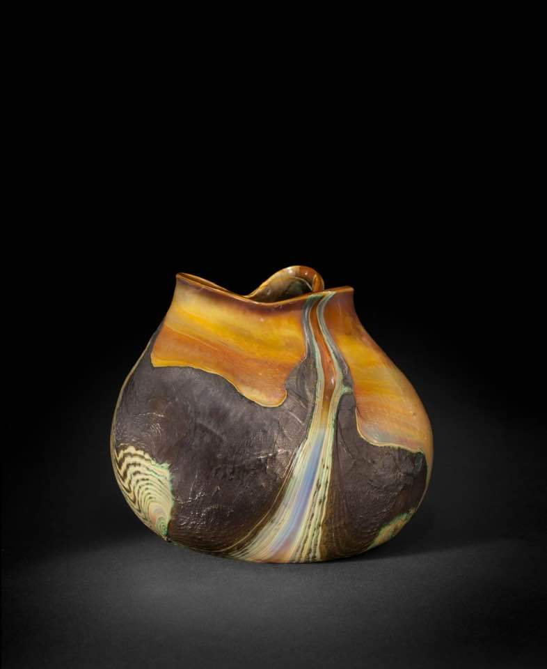 Tiffany Studios, An Early Lava Vase
The Doros Collection , Sothebys