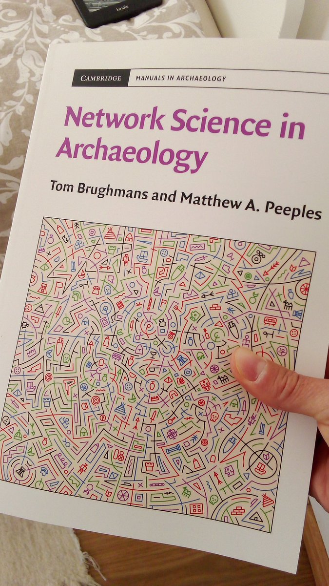My copy has finally arrived!
#Archaeology #NetworkScience