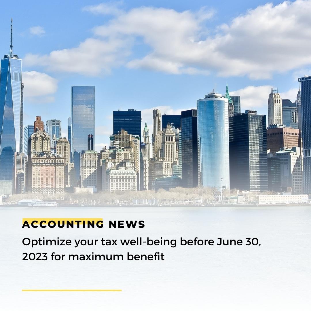 As we are approaching the end of this financial year, are you taking the necessary steps to ensure you're in the best possible tax health by 30 June 2023?

If not, then check out this interesting article by Nexia and know more about it. 

Source link: nexia.com.au/eofy-tax-plann…