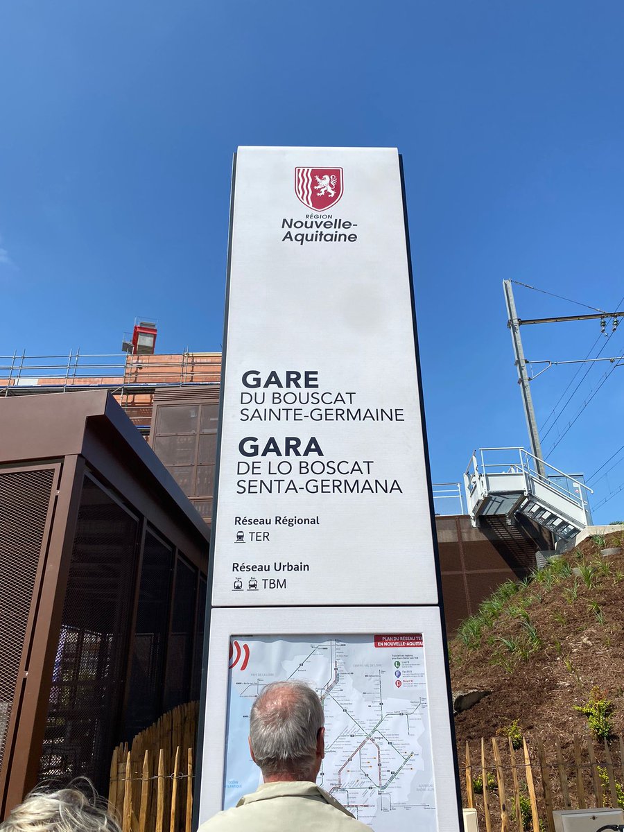 Alain Rousset on Twitter "Quel bonheur d’inaugurer la halte et le PEM du Bouscat Sainte