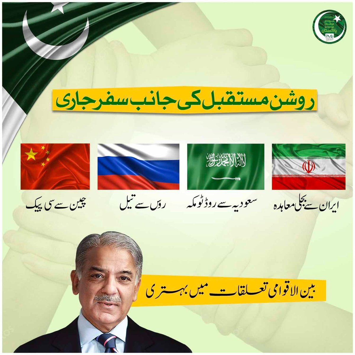 A man of his words, A man of pride, A man of positivity 💗
PM Shehbaz Sharif #RisingWithShehbazSpeed