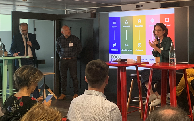 Les fondateurs de Food Paradoxa Diane Leroy et <a href="/BrunerieS/">stephane brunerie</a>  sont présents pour nous expliquer que de la protéine laitière à sa place dans les nouvelles attentes des consommateurs.
#AGFNIL2023 #créateursdeproduitslaitiers