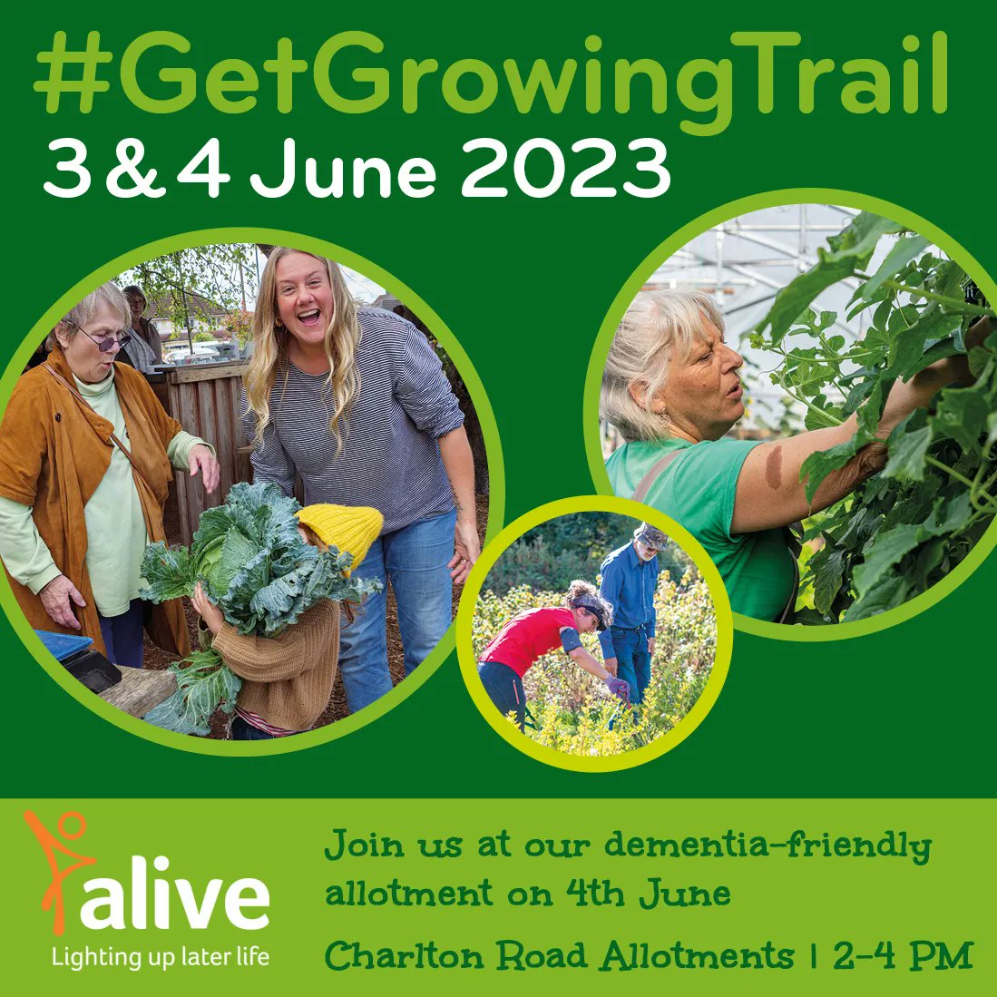 A quick reminder that, along with almost 30 other community growing sites across Bristol, we're opening our doors to the public THIS SUNDAY as part of the #GetGrowingTrail.

Come and join us, 2 -4 PM, at Charlton Road Allotments in Brentry.

buff.ly/3AFFLAf