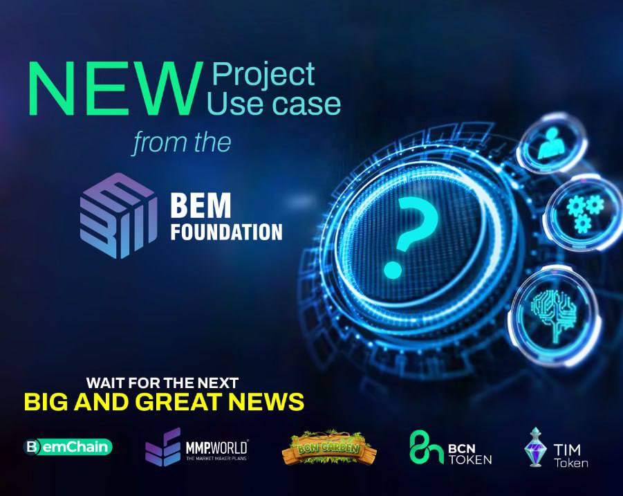 bcntoken's tweet photo. A new project
and the new Use Case
From the BEM Foundation
With https://t.co/UHHnsAgYmZ investment
For TIM and BCN tokens

Experience the capitalist system and technology in the best possible way.

Stay tuned for the next great news.

@bcngarden https://t.co/U8Gj2B7hqS