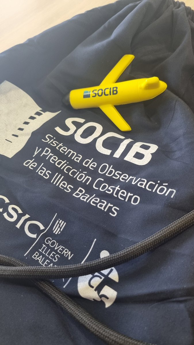 ACottierPerez's tweet photo. Impressed by the programs run by @socib_icts, especially the impressive data quality provided open access through their web applications. And leaving with a little glider ! #InterDis https://t.co/h3qZC6sab7