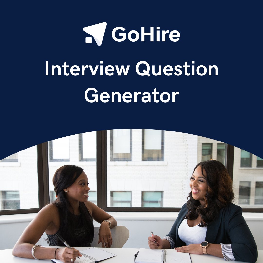 Streamline your #recruitment process with GoHire's Free Interview Question Generator! 🚀

Generate tailored, meaningful interview questions for any job in less than 30 seconds.

Powered by #AI, it's time-saving and precise.

Try it now 👉 gohire.io/free-interview… 

#HRTech