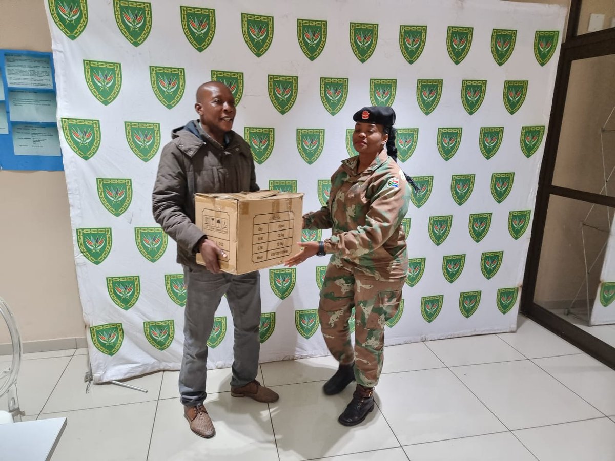 SANDF_ZA's tweet photo. Adjutants Work Session for all Units under the General Officer Commanding Department of Defence Logistics Support Formation held at Logistics Support Formation from 15 to 19 May 2023.
#SANDF
#DODLogisticsSupportFormation https://t.co/nH0rWnSY7p