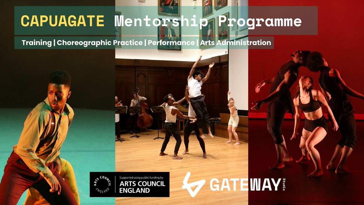 Paid opportunity for dance artists! Gateway Studio are recruiting for their new CapuaGate Dance Mentorship Programme. Application deadline: 14 June, 5PM. Find out more here: gatewaystudio.org/work-with-us 
Photo credit: <a href="/UGGINS/">PETE HUGGINS MBE RSA</a>