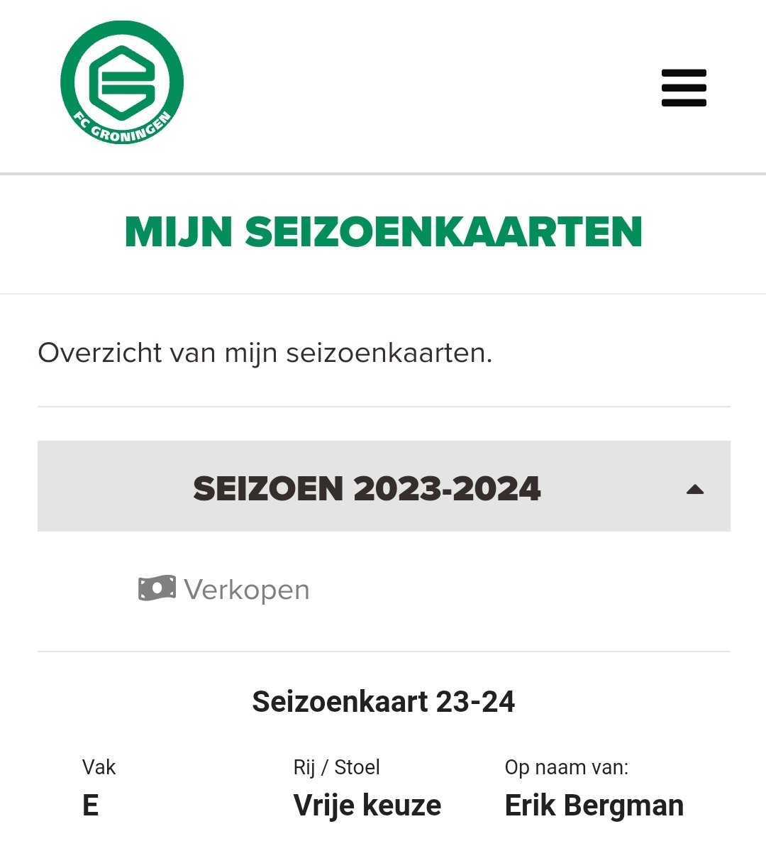 We zijn er gewoon weer bij volgend seizoen 👊💚 <a href="/fcgroningen/">FC Groningen</a>