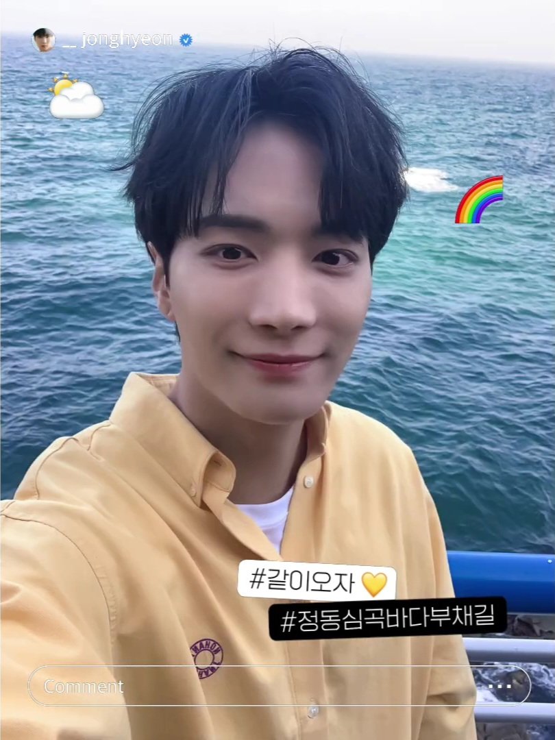 비짓강릉 Happy Wave Gangneung 속 종현이 셀카 모음 (2)

#김종현 #KimJonghyeon