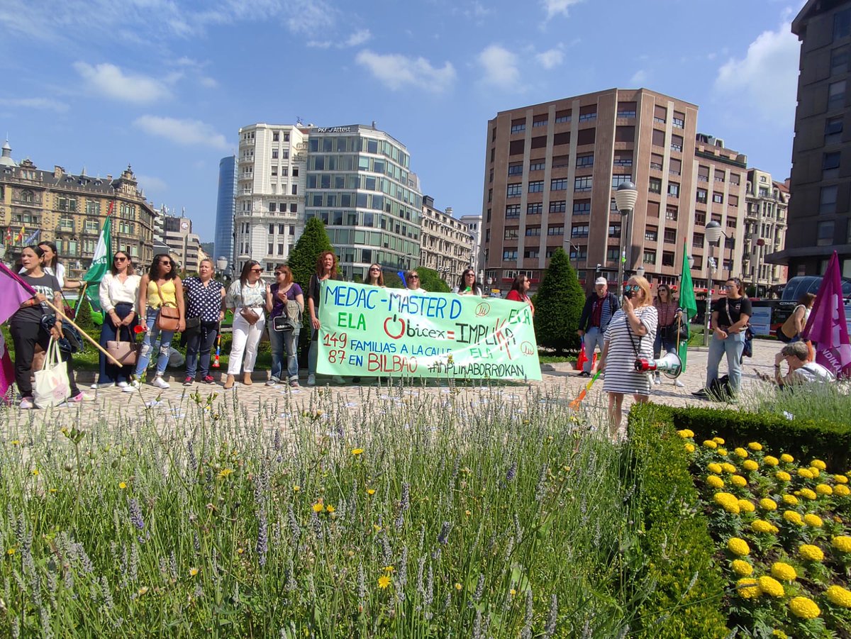 Lavado de cara y cambio de nombre, ahora <a href="/Implika_Formac/">Implika Formación</a>-ion se llama OBICEX, cambian la ubicación de las oficinas, pero son los mismos.

Nosotras seguimos en #huelga, hoy se cumplen 7️⃣8️⃣ días y seguimos con 💪💪

Aurrera neskak ‼️

@institutoMEDAC
<a href="/MasterDGrupo/">MasterD Grupo</a>