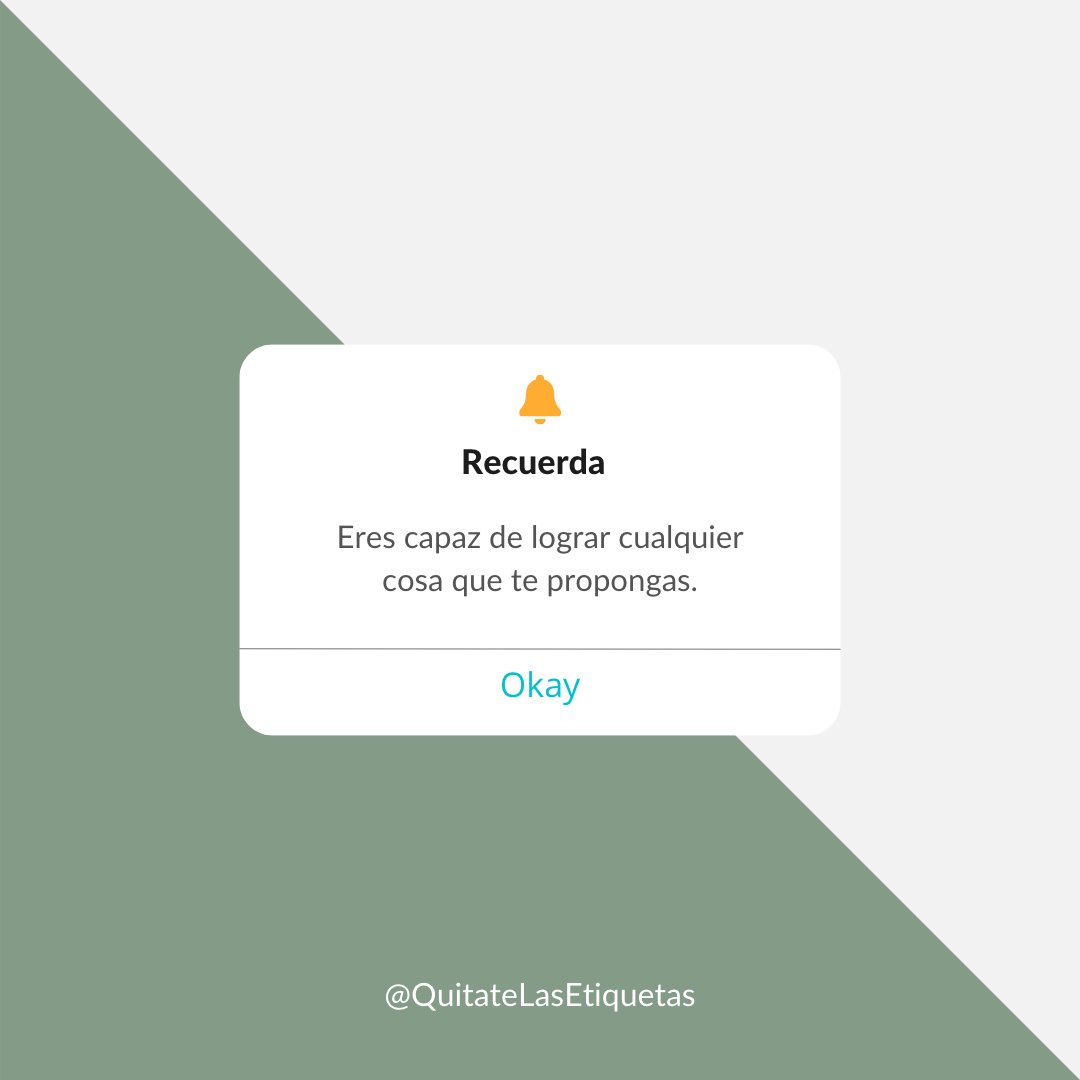 Quítate Las Etiquetas tweet media