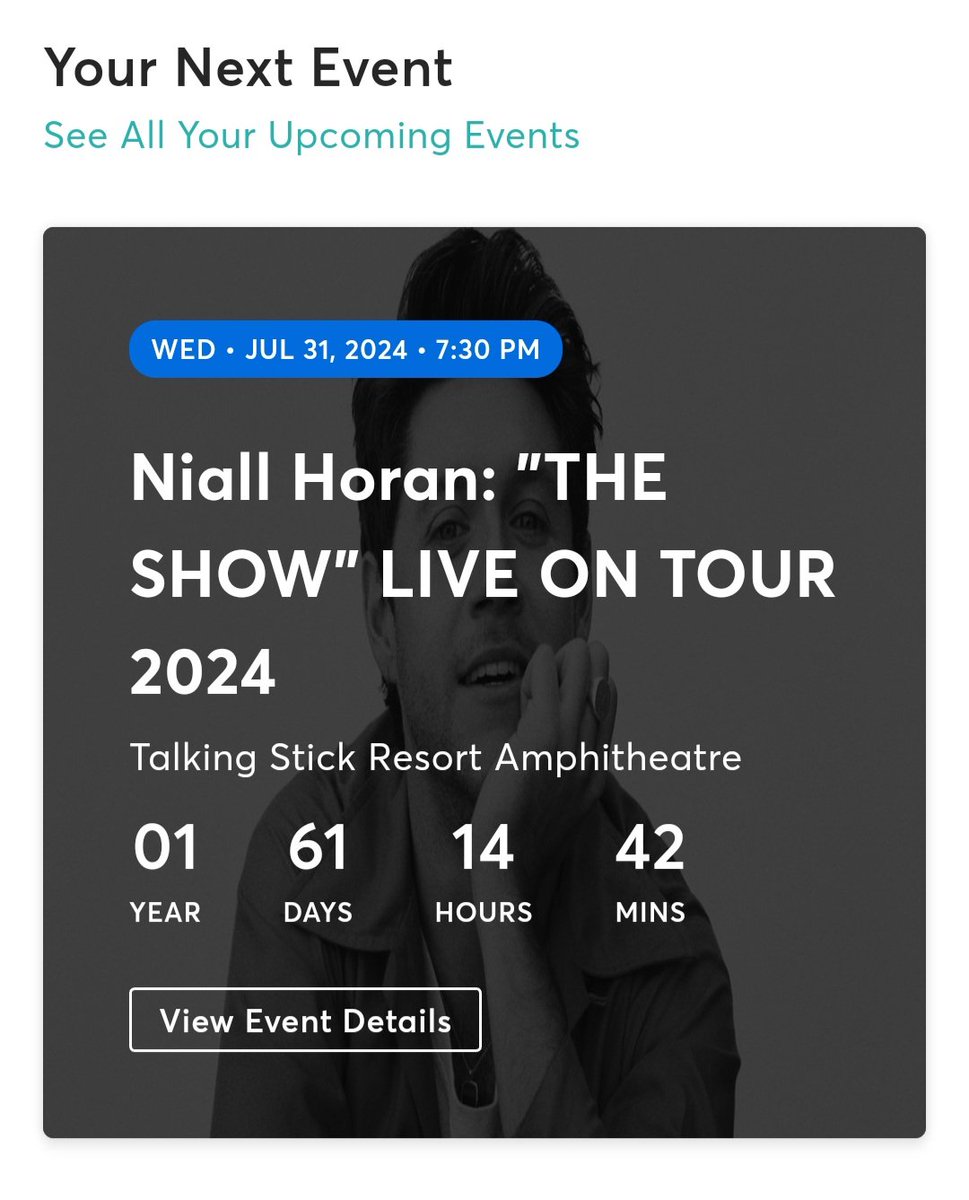 Heheheheh <a href="/NiallOfficial/">Niall Horan</a> see you in phx😌😌