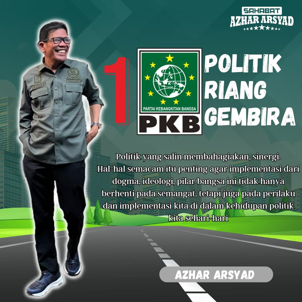 #politikrianggembira #azhararsyad #pkbsulsel #binance #PrideMonth #Pancasila