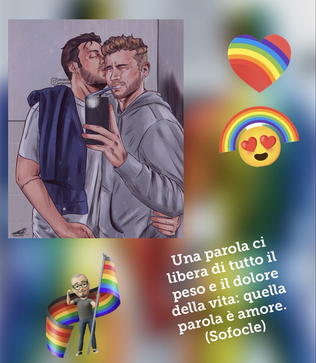 Buongiorno 👨‍❤️‍👨👨‍👨‍👧‍👦👨🏾‍🤝‍👨🏼🫂🌈🏳️‍🌈🇺🇦

#loveislove #Lgbt #famigliearcobaleno #stopomofobia #omotransfobia  #stessidiritti #stoprazzismo #ddlzanleggecontroomofobia #amarsi🌈 #insieme🌈 #bacio🌈 #ddlzansubito🏳️‍🌈 #ddlzan🏳️‍🌈 #ddlzansubito🌈 
#nonsmetteredicombattere🌈 #nonmolliamomai🌈