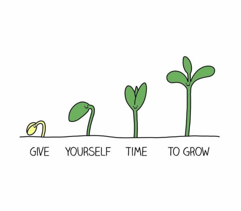 NaifMun's tweet photo. GIVE YOURSELF TIME TO GROW~ https://t.co/kLFRHL6Ikz