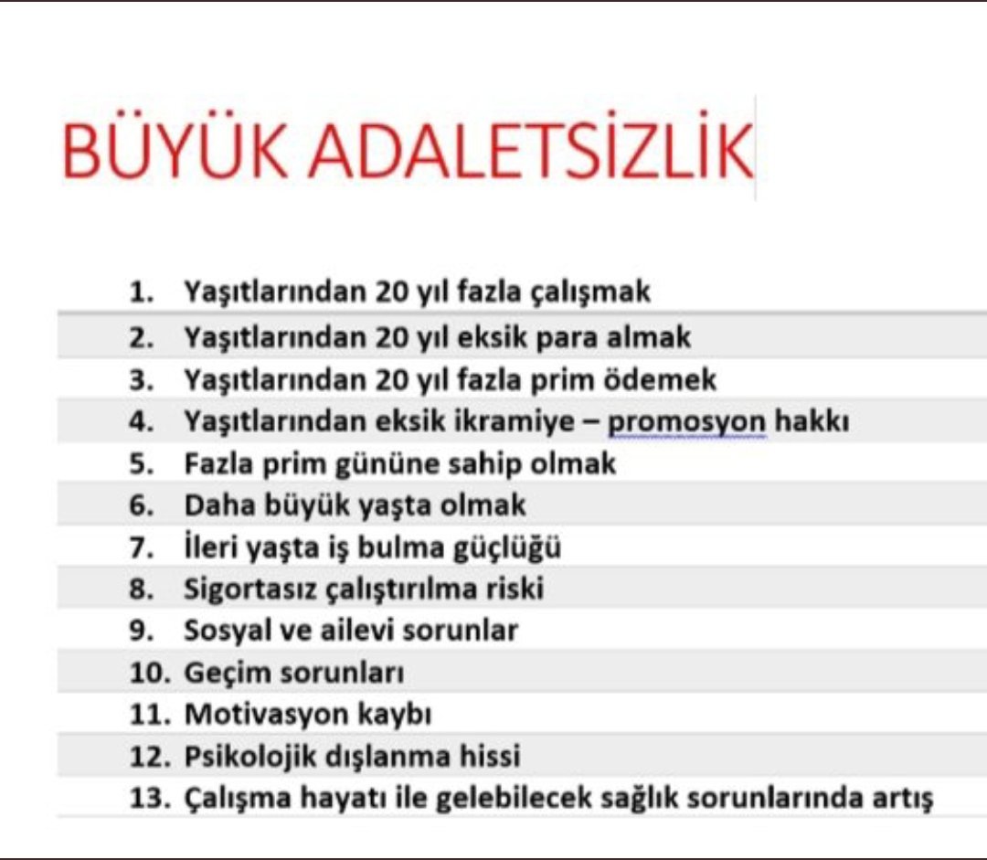 2000 sonrası SGK girişliler olarak adalet talep ediyoruz. 
@RTErdogan @tcbestepe @Akparti
@MHP_Bilgi @DrSinanOgan @ErbakanFatih @Mustafa_Destici
@rprefahpartisi @melihguuner @MehmedAltinoz @BuyukBirlik
#Sıra2000Lerde