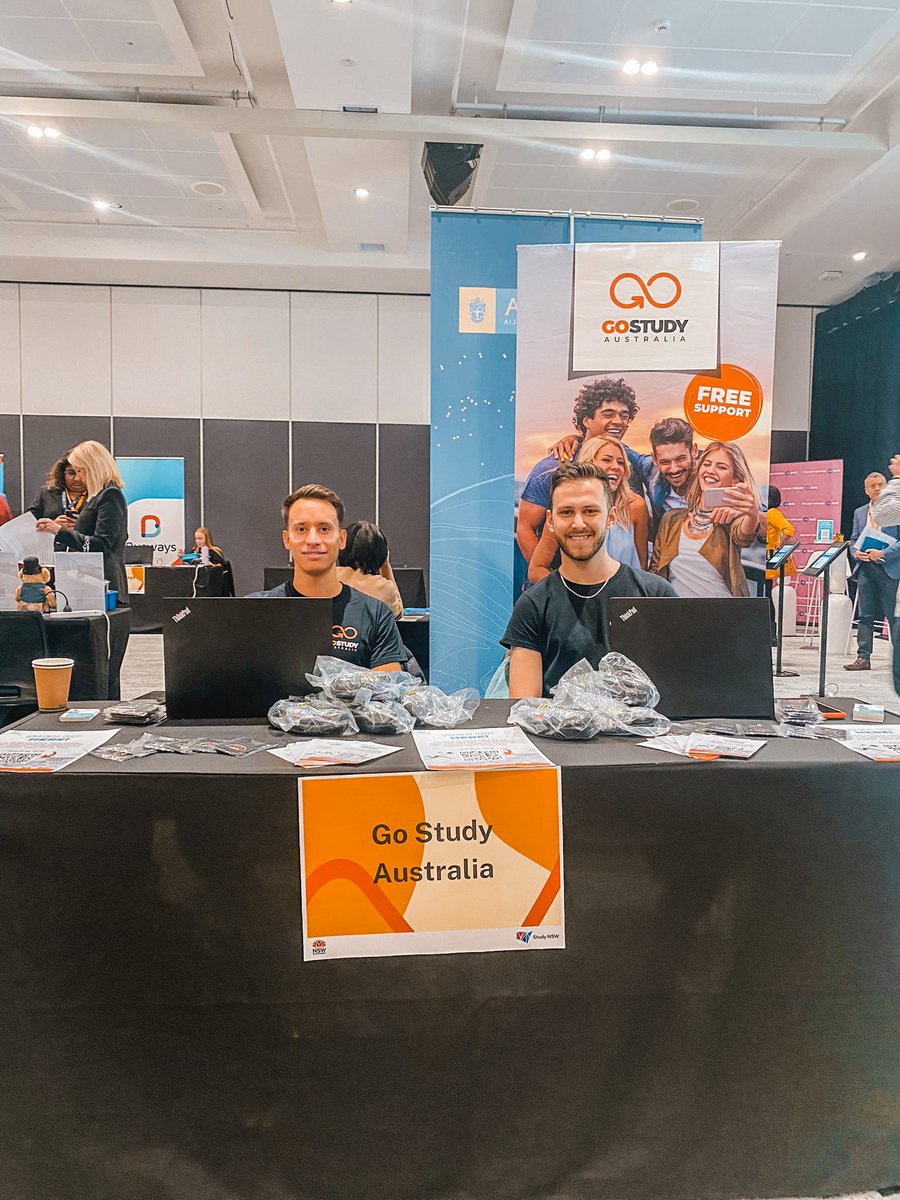GoStudyAus's tweet image. We are thrilled to share that our company recently had the wonderful opportunity to participate in the #NSW Careers Expo by @StudyNSW. It was an incredible event that allowed us to connect with international students.
#GoStudy #Australia #GoStudyAustralia