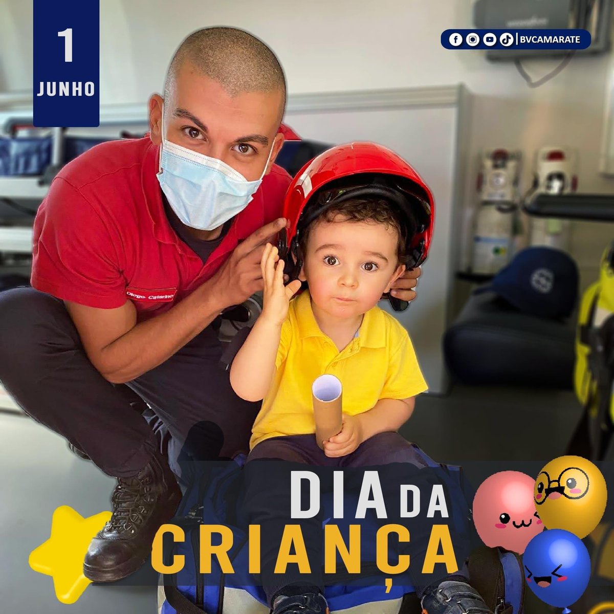 BVCamarate's tweet photo. O nosso futuro começa em cada uma delas, para conquistarem o êxito basta sabermos guiá-las pelo caminho certo. FELIZ DIA DA CRIANÇA! 👶👨‍🚒👦
#DiaDaCrianca #1Junho #EstamosConsigo #Bombeiros #bvc #ahbvc #Portugal #lisboa #loures #Camarate #VidaPorVida https://t.co/3zaS9lHrun