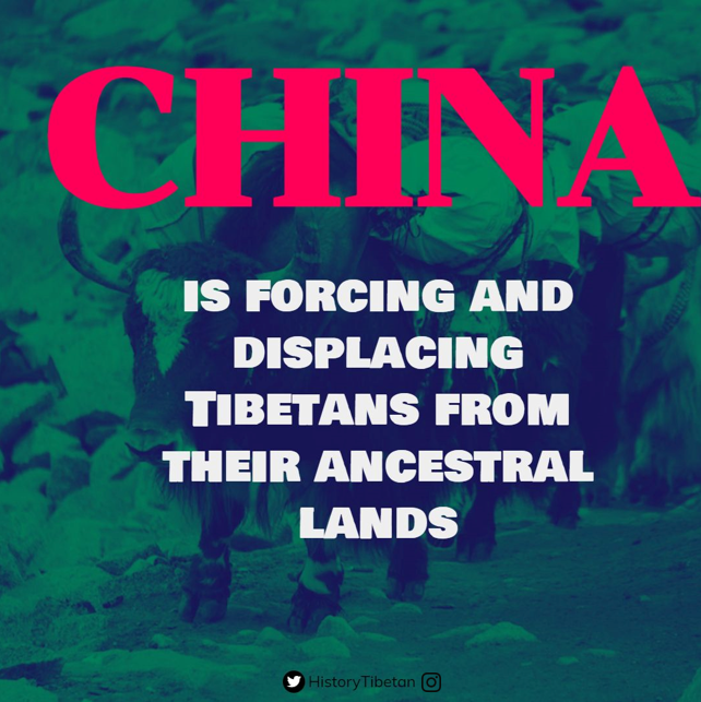 HistoryTibetan's tweet photo. China is forcing #Tibetans in #Rebgong county to leave their land for a hydropower project.

Not only is this bad for the Tibetans; it's bad for the environment too. Read more from @RadioFreeAsia : https://t.co/vQhzrN6EcJ

@CECCgov @dc4_humanrights @seattleFDC @UNHumanRights @UN https://t.co/axWWMyNLAi