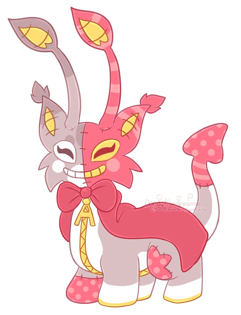 My OC Mousetrap turned into a Aisha from Neopets :3