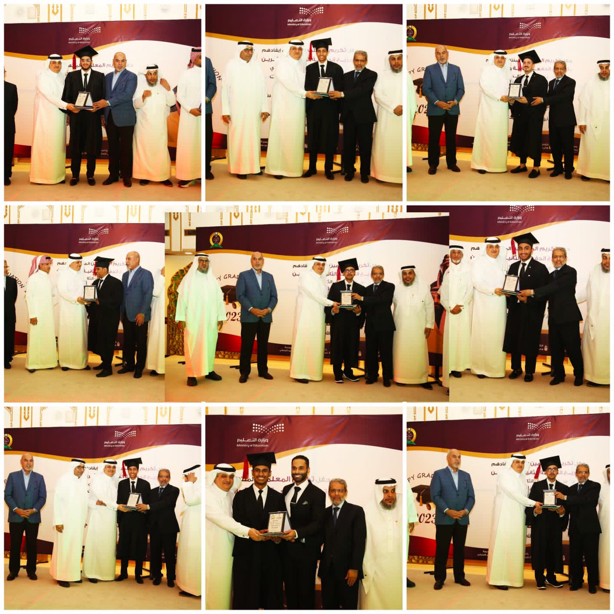 #حفل_تكريم_الخريجين
إدارة المدرسة السعودية بإسلام آباد ممثلة بمدير المدرسة أ.حامد اللحياني تكرم الطلاب الخريجين لهذا العام 1444هـ وذلك برعاية سعادة سفير  خادم الحرمين الشريفين في باكستان أ.نواف المالكي وسفراء الدول العربية الشقيقة