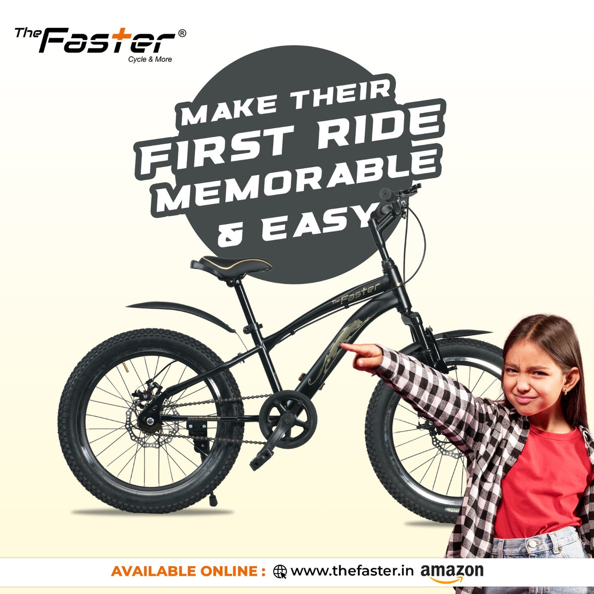 thefasternindia's tweet image. Looking for a way to make your child&apos;s first ride easy and memorable?
Bring home the ride they will embrace and cherish for life!
amzn.eu/d/bxlqzPT
#ridetoenjoy #fasterride #paddleforhealth #thefastercycles #healthyride #bicycle #funride #greenerworld #cyclesatitsbest
