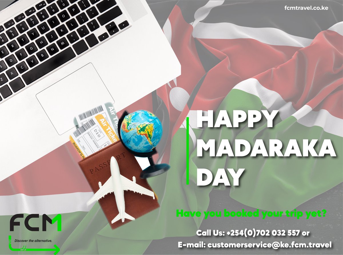 FCMKenya's tweet photo. Happy Madaraka Day 

#MadarakaDay https://t.co/S0Zafsph16