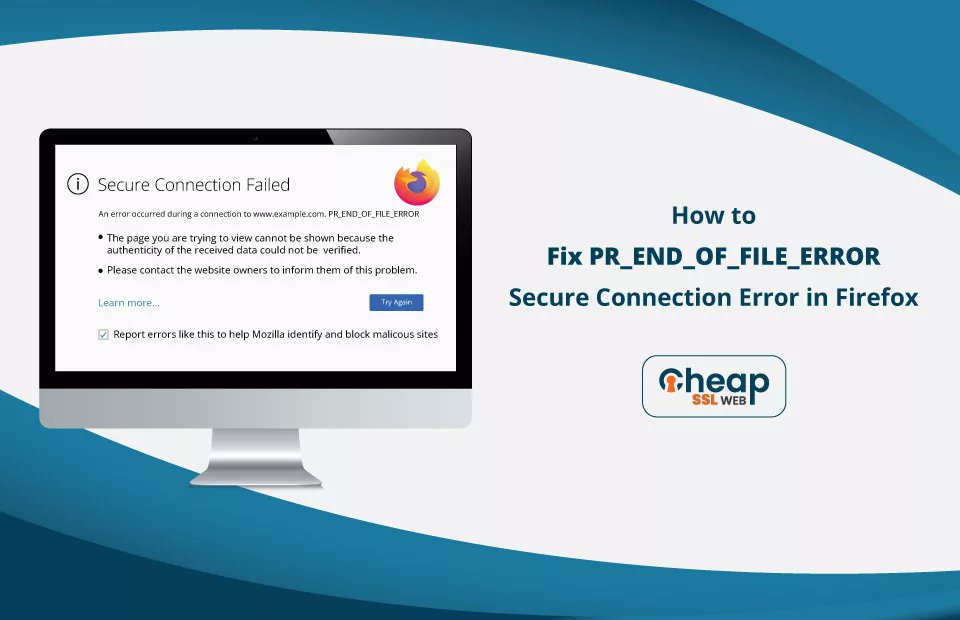 Troubleshooting Tech Tips: Say goodbye to PR_END_OF_FILE_ERROR in Firefox with these simple fixes! 
Check out our latest blog post to uncover the solutions and get back to smooth browsing.  
Read more: - cheapsslweb.com/blog/pr-end-of…
#FirefoxFix #TechTroubleshooting #NoMoreErrors