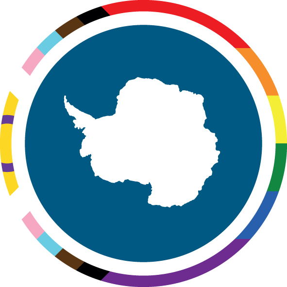 Yet another day at #ATCM45 - #CEP25 in Helsinki and it's great to start Pride month in this intergovernmental meeting surrounded by Polar Pride symbols everywhere!