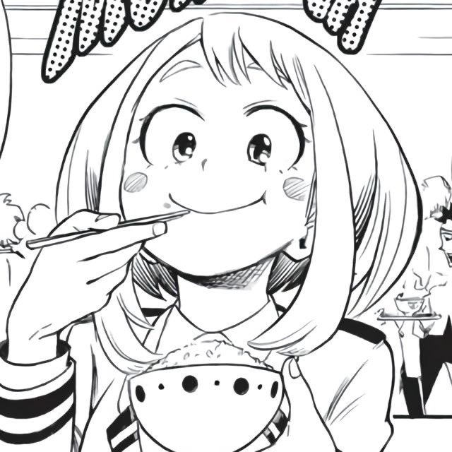 bkdkfanboy's tweet photo. Here’s a cute ochaco thread bc I’m doing horrible rn and she makes me happy hope you like https://t.co/cjifgs0AXJ