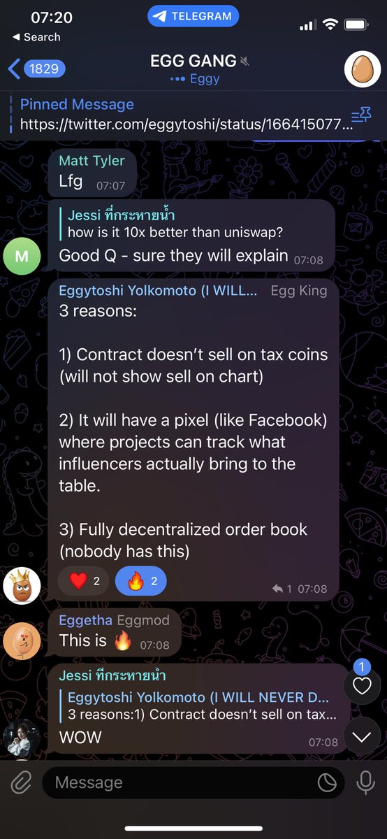 3 reasons why $EGG is better than Uniswap or any other swap platform for that matter. This could revolutionise Crypto trading. Don’t sleep on $EGG <a href="/justaneggcoin/">Just An $EGG</a> @Eggytoshi