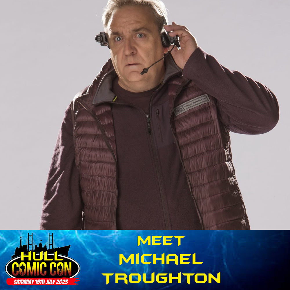 Michael Troughton, will be at Hull Comic Con.He portrayed Professor Albert in the Doctor Who Christmas Special in 2014 and stars as the Second Doctor for <a href="/bigfinish/">Big Finish Insider</a> Don't miss the chance to chat with him about his career and his father, the legendary Patrick Troughton