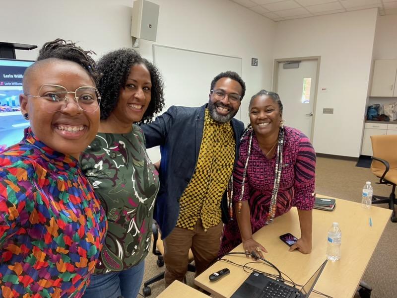 Unarchiving Blackness (@unrchvngblcknss) on Twitter photo Thank you!
Concluding the Unarchiving Blackness Sawyer Seminar with our Symposium last Friday <a href="/UCRiverside/">UC Riverside</a> was a wonderful way to gather as scholars, artists, practitioners, and thinkers.
In the future, look out for more information and video from the year's programs. Thank you!
Concluding the Unarchiving Blackness Sawyer Seminar with our Symposium last Friday <a href="/UCRiverside/">UC Riverside</a> was a wonderful way to gather as scholars, artists, practitioners, and thinkers.
In the future, look out for more information and video from the year's programs.