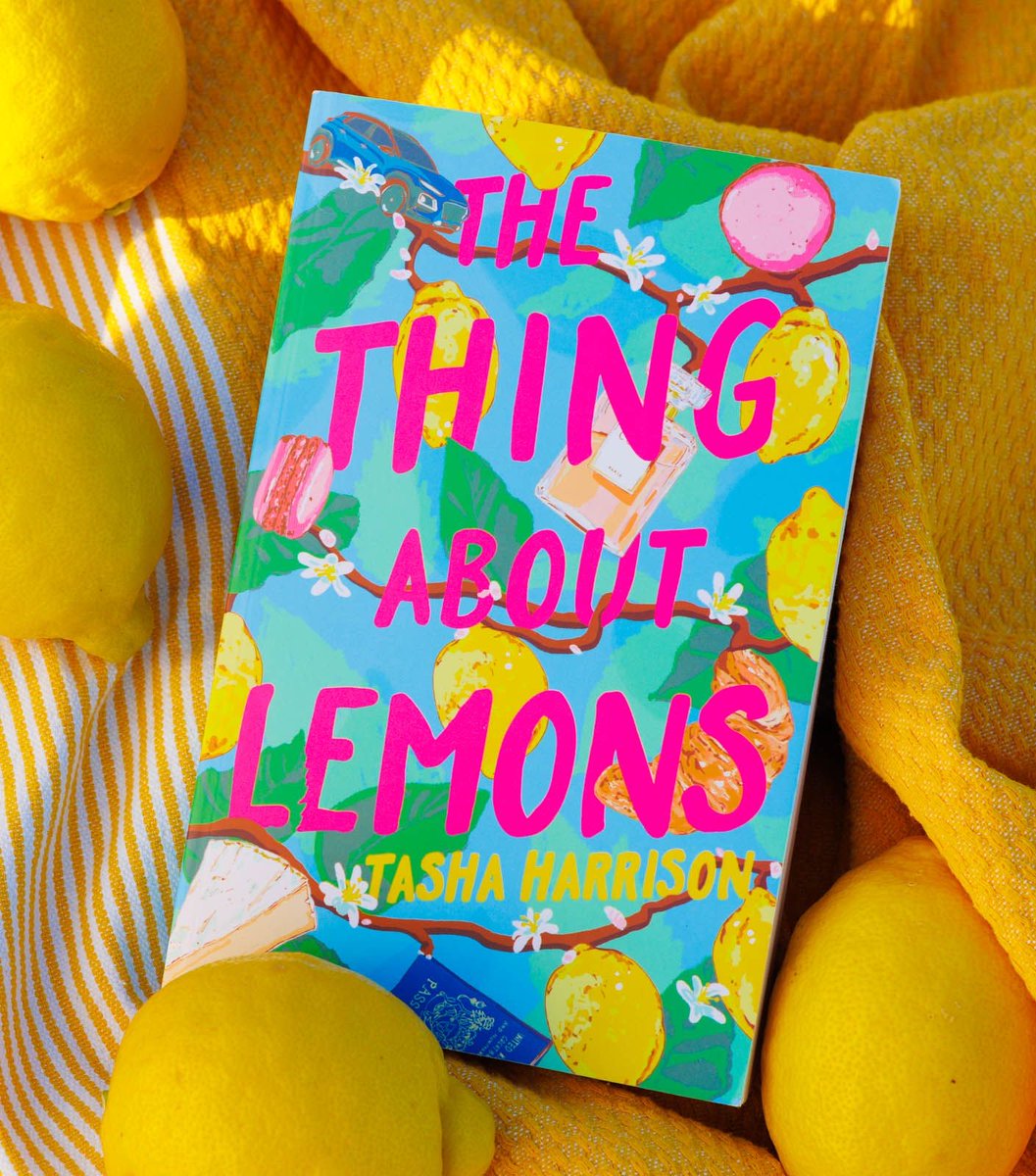 The Thing About Lemons is out today!🎉🍋 If you fancy a summery YA romcom road trip through France, here's the link: bit.ly/426m92G A lot of kind, talented people helped bring this book into the world, so I'd like to say… 1/2
