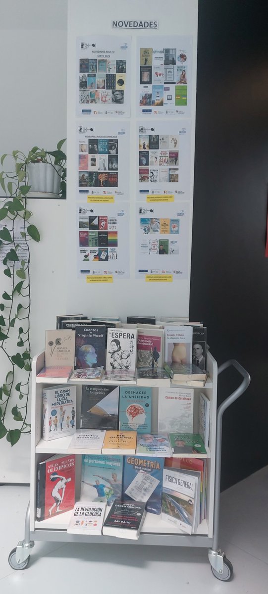 📚Empezamos junio con un montón de #novedadesliterarias. Libros infantiles, juveniles y de adulto, lectura fácil y letra grande, financiados con los #FondosEuropeosNextGeneration
#Palencia #Bibliotecas